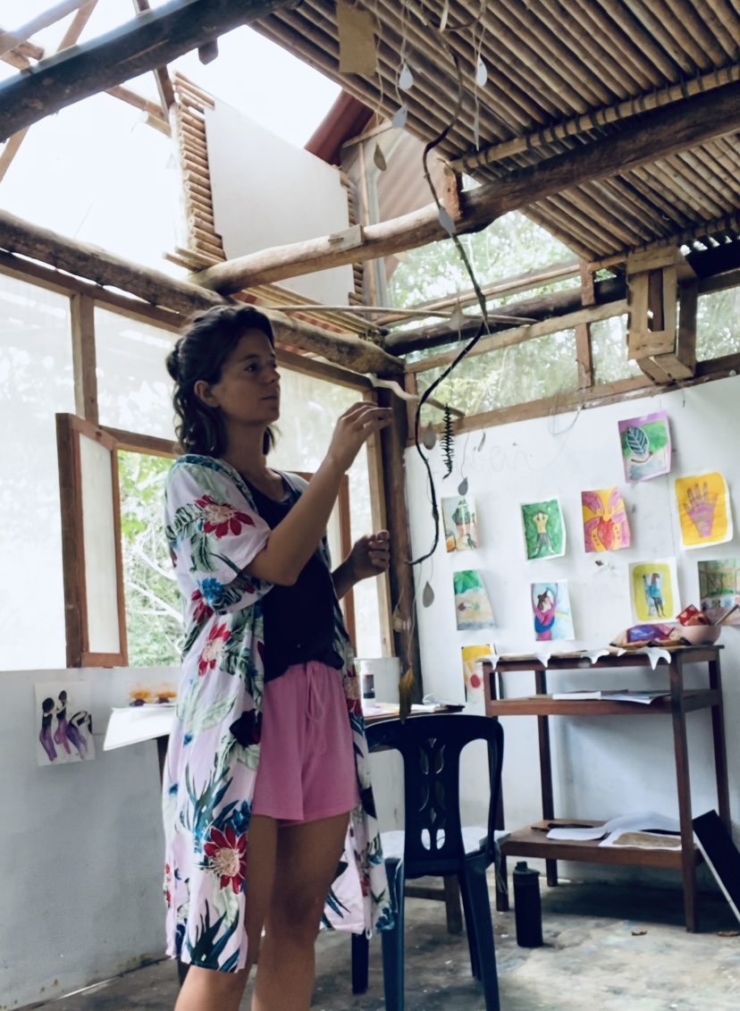 Bist du eine Künstlerin?